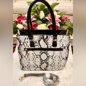 Aldo Snake Print Handbag/ Crossbody.